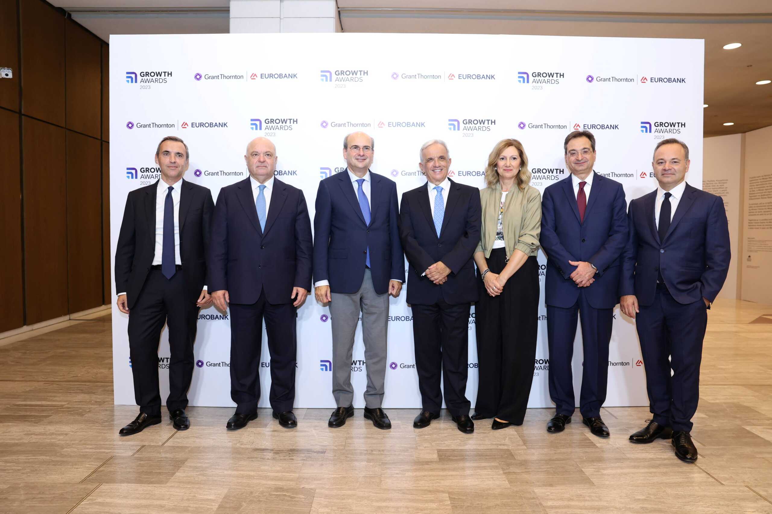 Growth Awards 2023: Αυτές είναι οι 6 ελληνικές επιχειρήσεις που διακρίθηκαν στο θεσμό των Eurobank και Grant Thornton