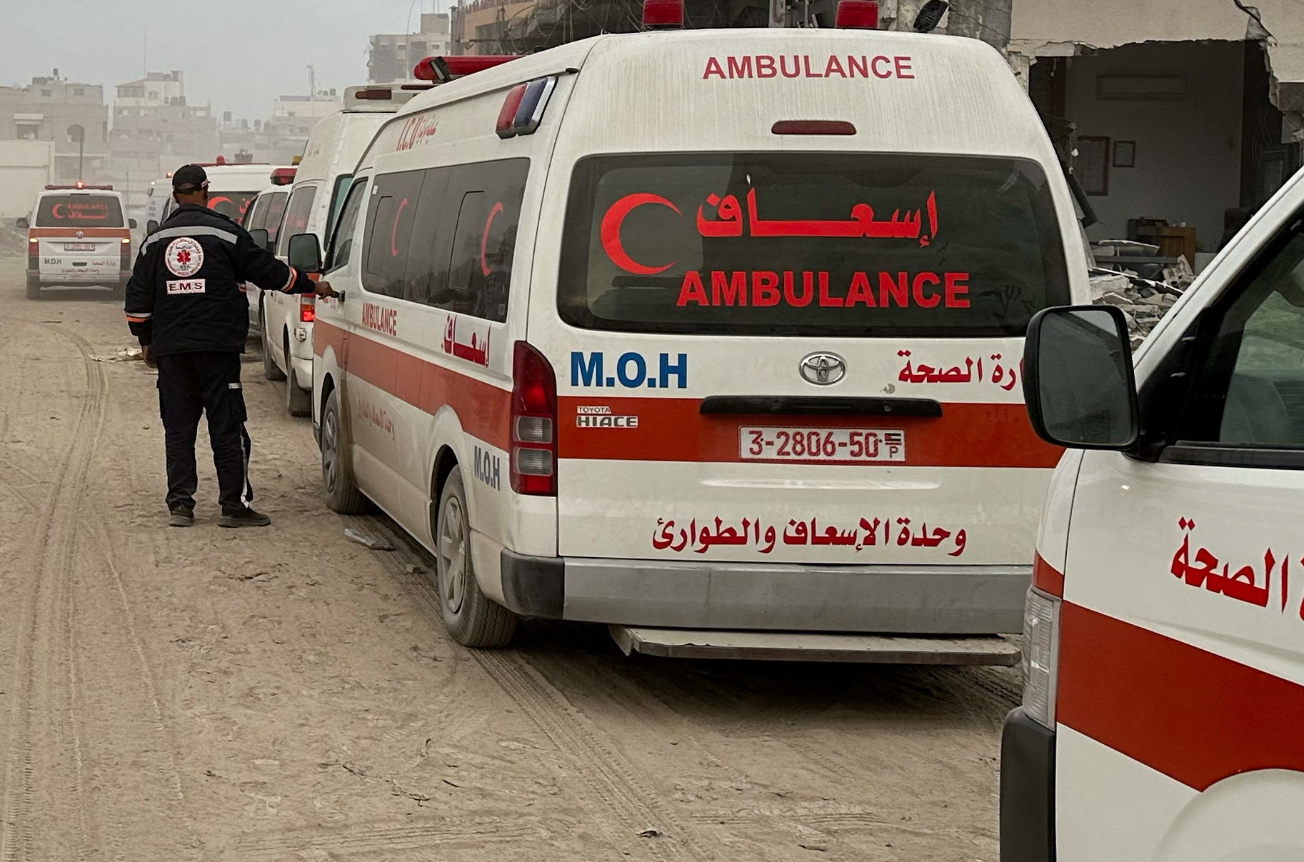 Λωρίδα της Γάζας: Το γαλλικό πλοίο που έχει μετατραπεί σε νοσοκομείο δέχεται τους πρώτους ασθενείς