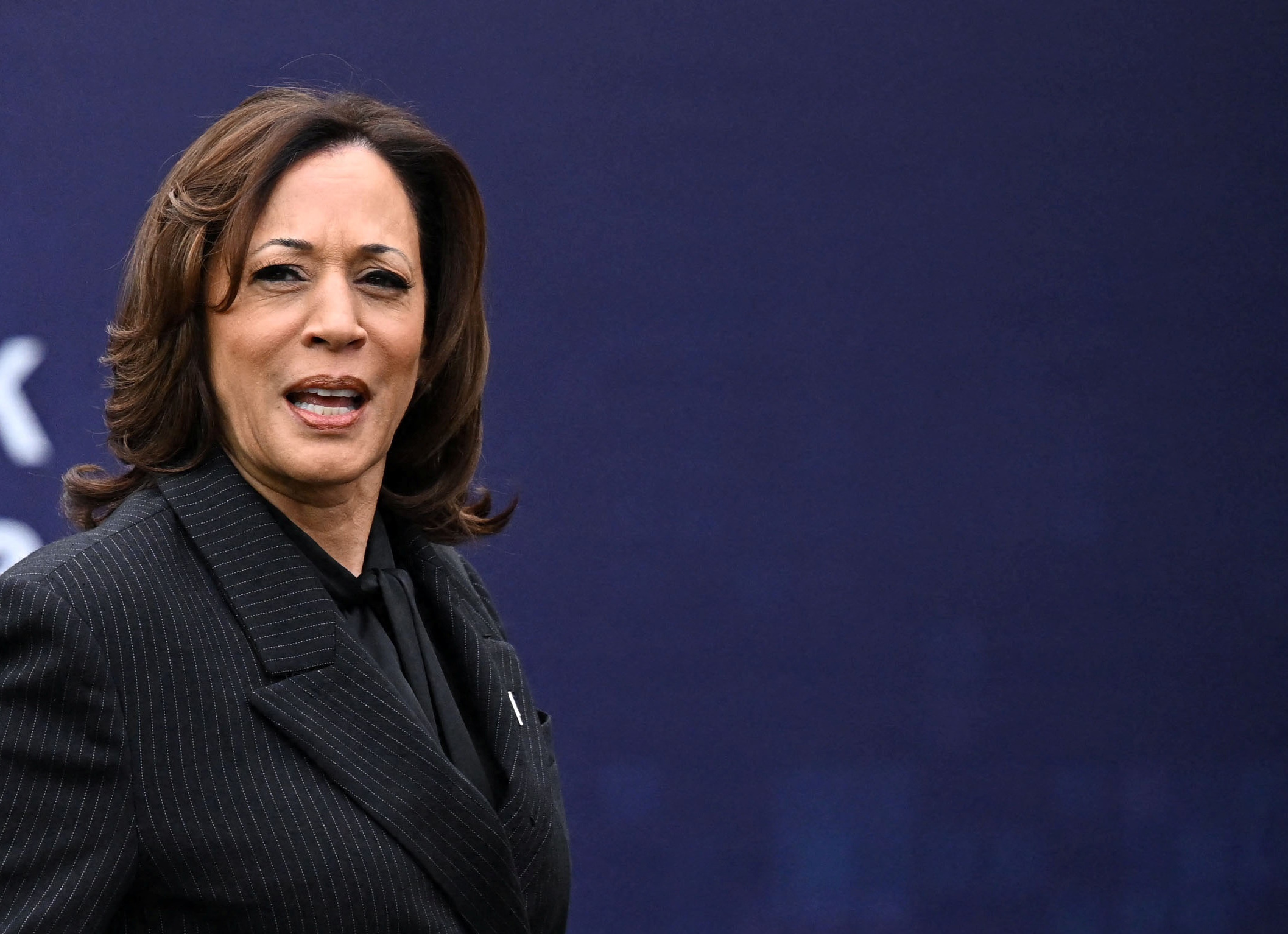 US Vice President Kamala Harris US Vice President Kamala Harris arrives for the second day of the UK Artificial Intelligence (AI) Safety Summit at Bletchley Park, Britain, November 2, 2023. Leon Neal