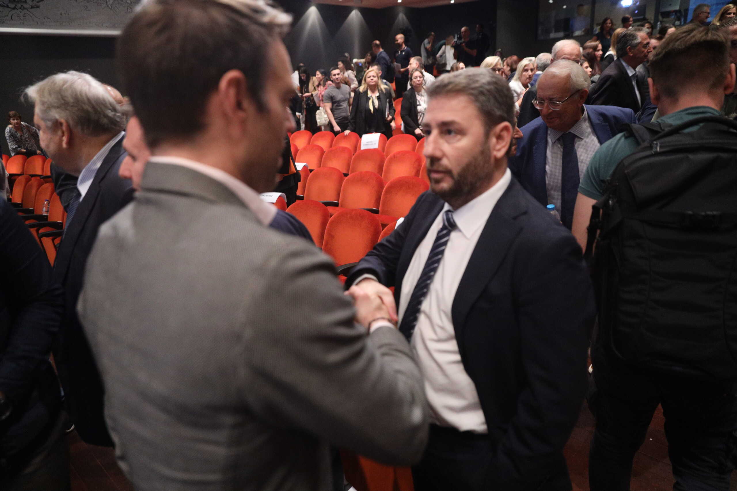 Ο πρόεδρος του ΣΥΡΙΖΑ ΠΣ Στέφανος Κασσελάκης στο συνέδριο "Συνταγματικά κατοχυρωμένες Ανεξάρτητες Αρχές - Η συμβολή τους σε ένα ευρωπαϊκό δημοκρατικό κράτος δικαίου", Πέμπτη 2 Νοεμβρίου 2023. (ΓΙΑΝΝΗΣ ΠΑΝΑΓΟΠΟΥΛΟΣ