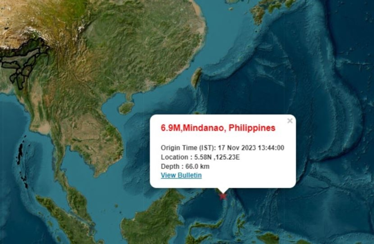 Φιλιππίνες: Συγκλονιστικά βίντεο από τη στιγμή που ο ισχυρός σεισμός 6,9 Ρίχτερ χτυπάει το νησί Μιντανάο