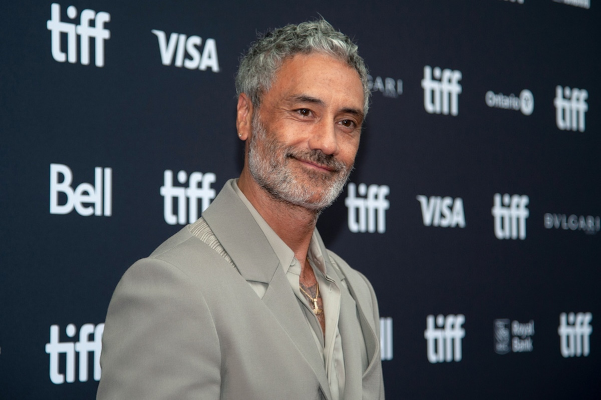 epa10853849 New Zealander director Taika Waititi arrives for the screening of the movie 'Next Goal Wins' during the 48th annual Toronto International Film Festival (TIFF) in Toronto, Canada, 10 September 2023.  EPA