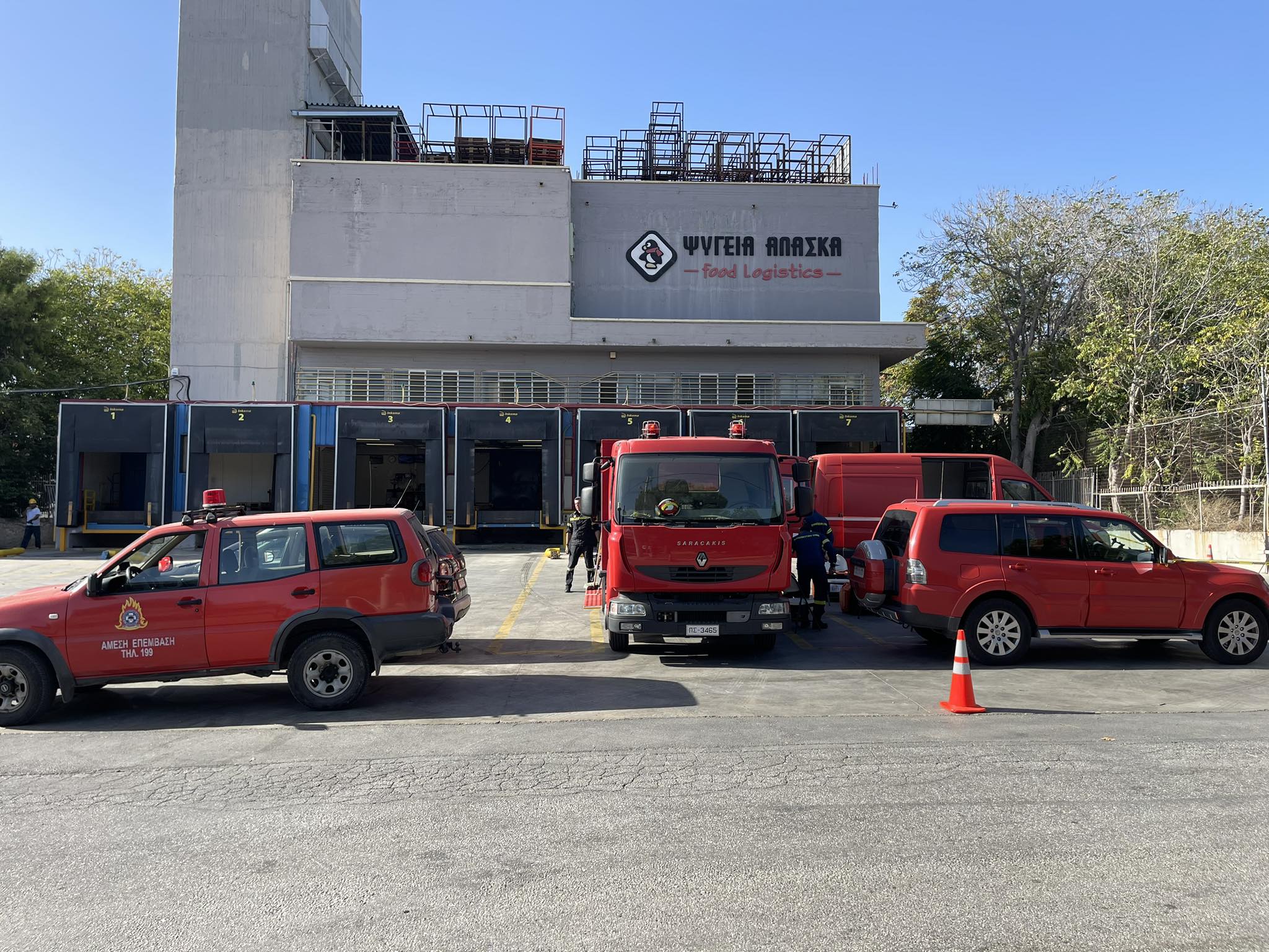 Ρέντη: Συναγερμός για διαρροή αμμωνίας σε επιχείρηση στον Κηφισό