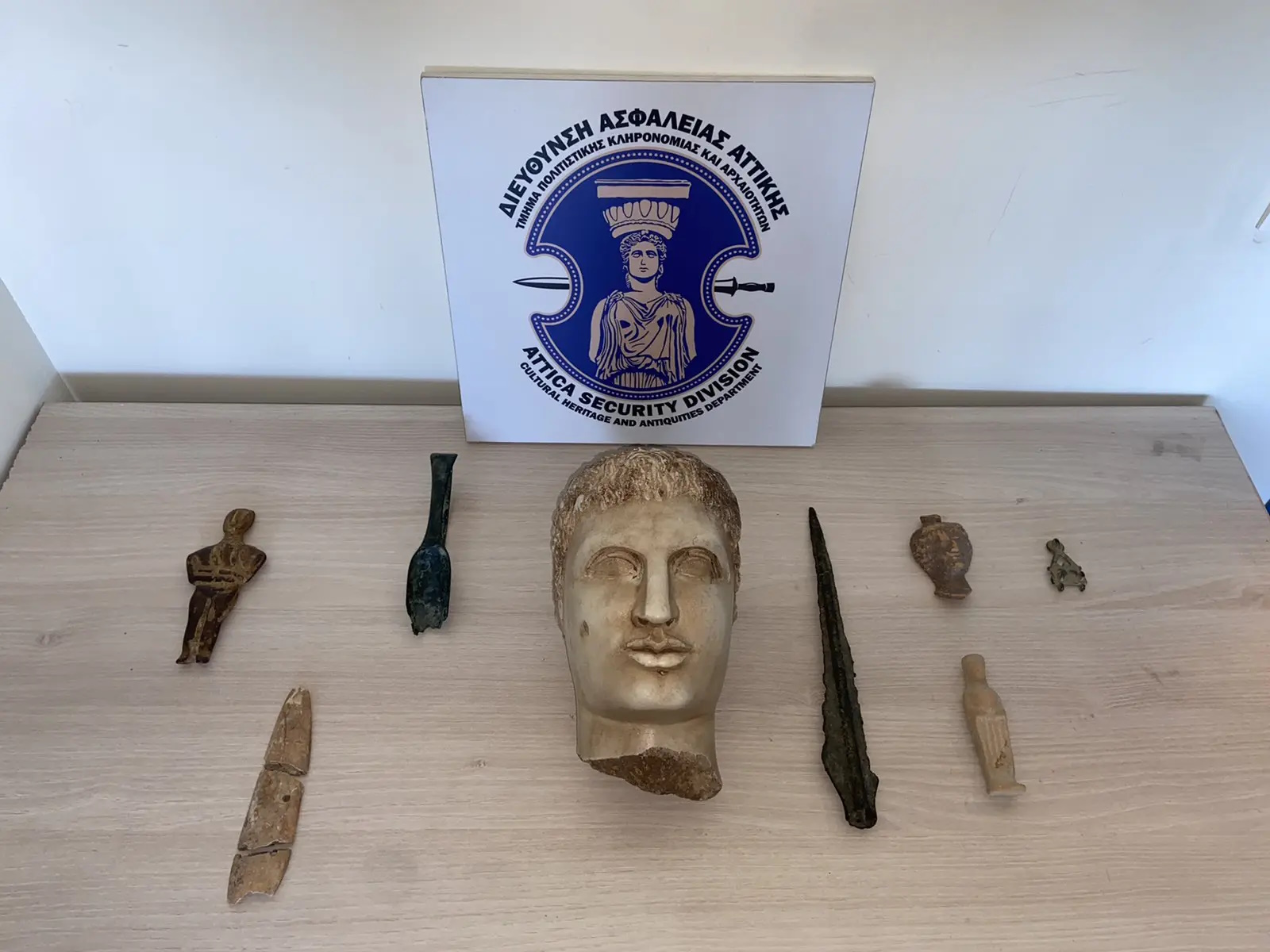Κρήτη: Βρέθηκαν αρχαία αντικείμενα από την ΕΛΑΣ στο Ηράκλειο