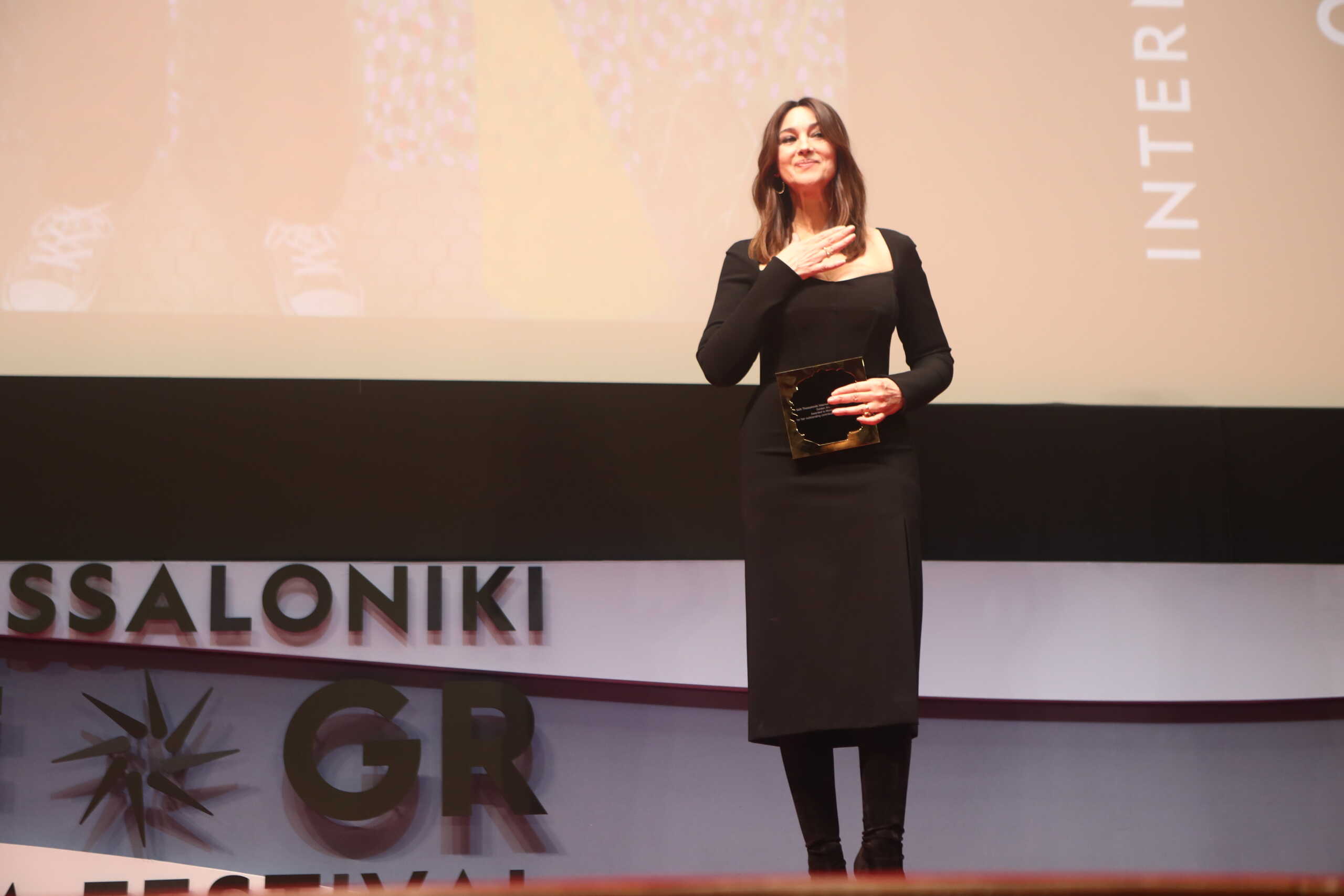 Προβολή της ταινίας "Μαλένα" και βράβευση της ηθοποιού Μόνικα Μπελούτσι, Πέμπτη 9 Νοεμβρίου 2023.
(ΒΑΣΙΛΗΣ ΒΕΡΒΕΡΙΔΗΣ