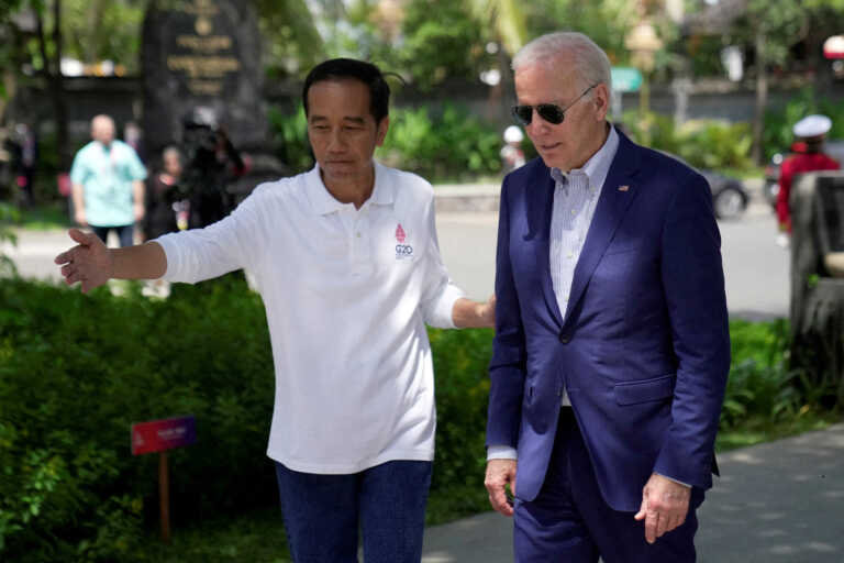 Συνάντηση Μπάιντεν με τον Ινδονήσιο ομόλογό του στον Λευκό Οίκο - Στο επίκεντρο ο πόλεμος Ισραήλ- Χαμάς