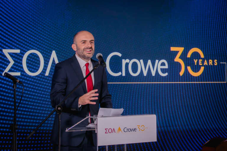 Παναγιώτης Αλαμάνος, CEO της ΣΟΛ Crowe: Τρεις δεκαετίες δράσης στο ελληνικό επιχειρείν