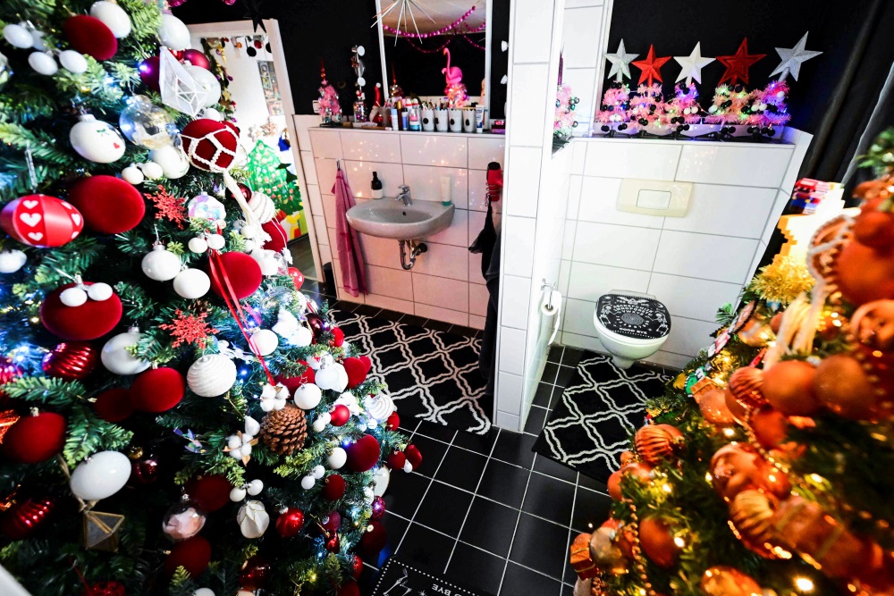Οικογένεια στη Γερμανία έχει 555 Χριστουγεννιάτικα δέντρα μέσα στο σπίτι (vid & pics)