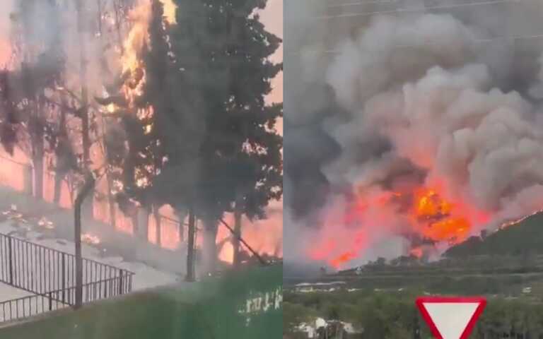 Μεγάλη φωτιά σε δασική έκταση στην Ισπανία - Τουλάχιστον 800 άνθρωποι απομακρύνθηκαν από τα σπίτια τους