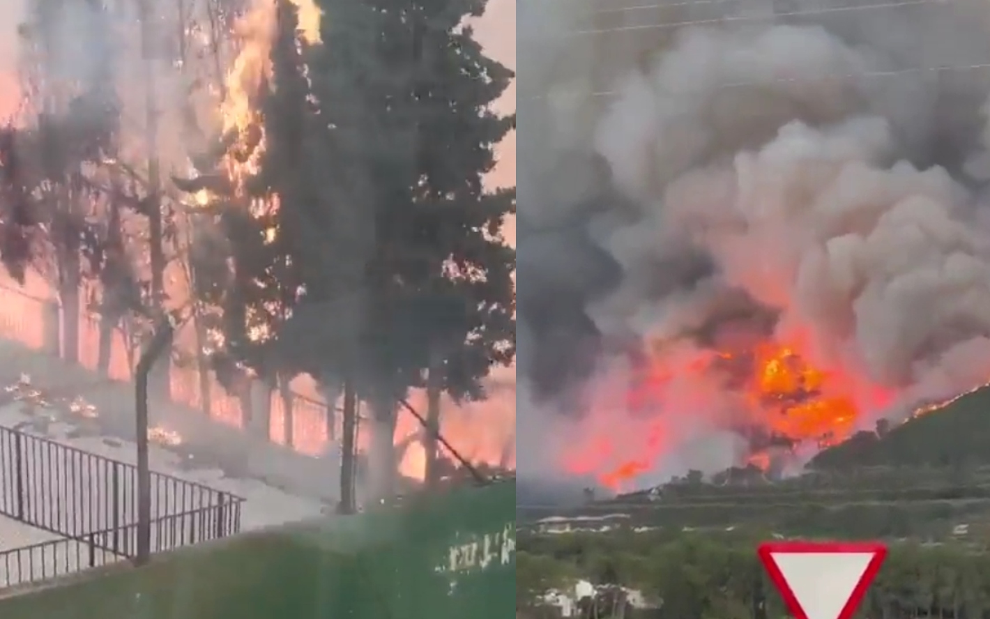 Ισπανία: Ξέσπασε μεγάλη φωτιά σε δασική έκταση – Τουλάχιστον 800 άνθρωποι απομακρύνθηκαν από τα σπίτια τους