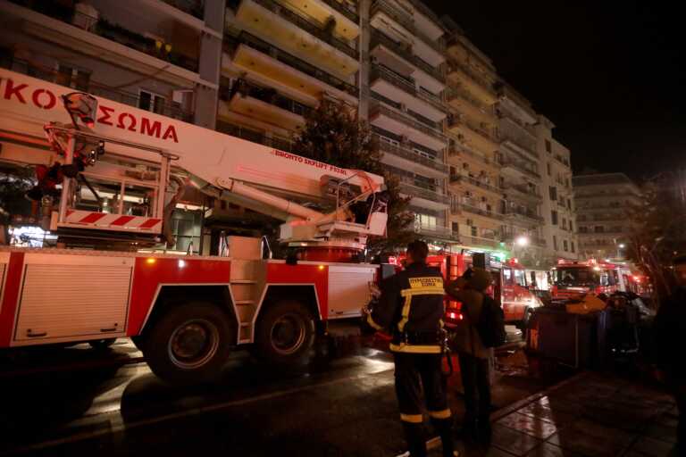 Αναστάτωση από φωτιά σε διαμέρισμα της Θεσσαλονίκης