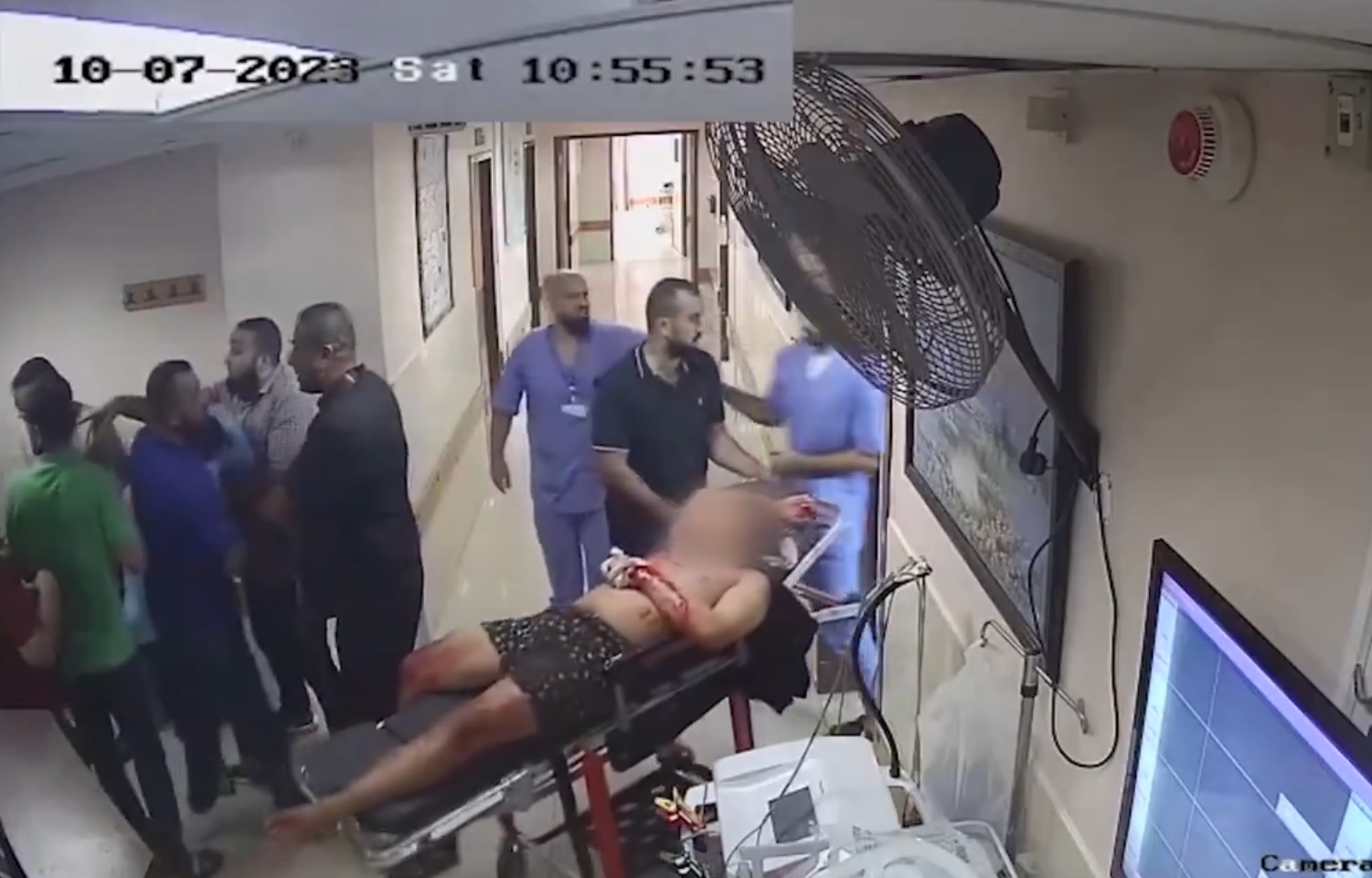 Μέση Ανατολή: Βίντεο με ομήρους να μεταφέρονται στο νοσοκομείο αλ Σίφα δημοσιοποίησε το Ισραήλ