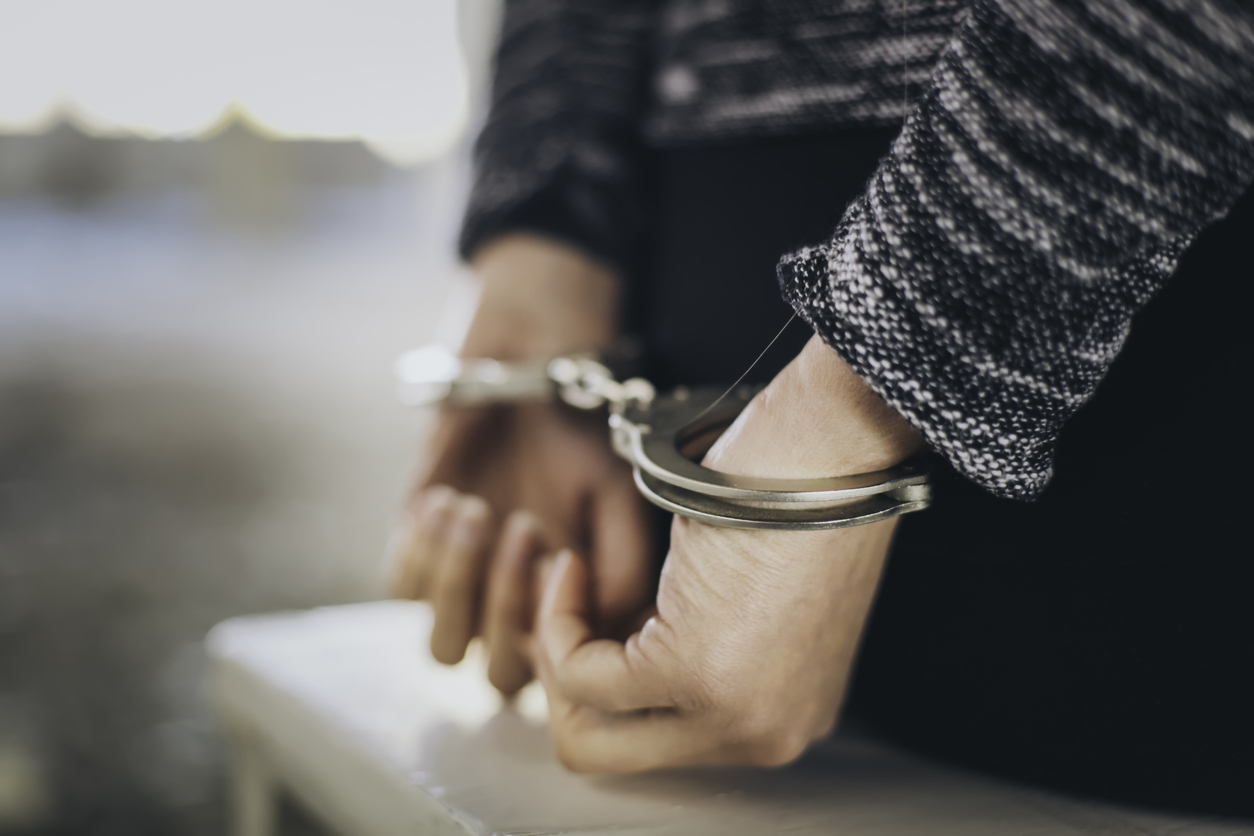 Prison, Back, Buttocks, Human Back, Human Hand, Crime