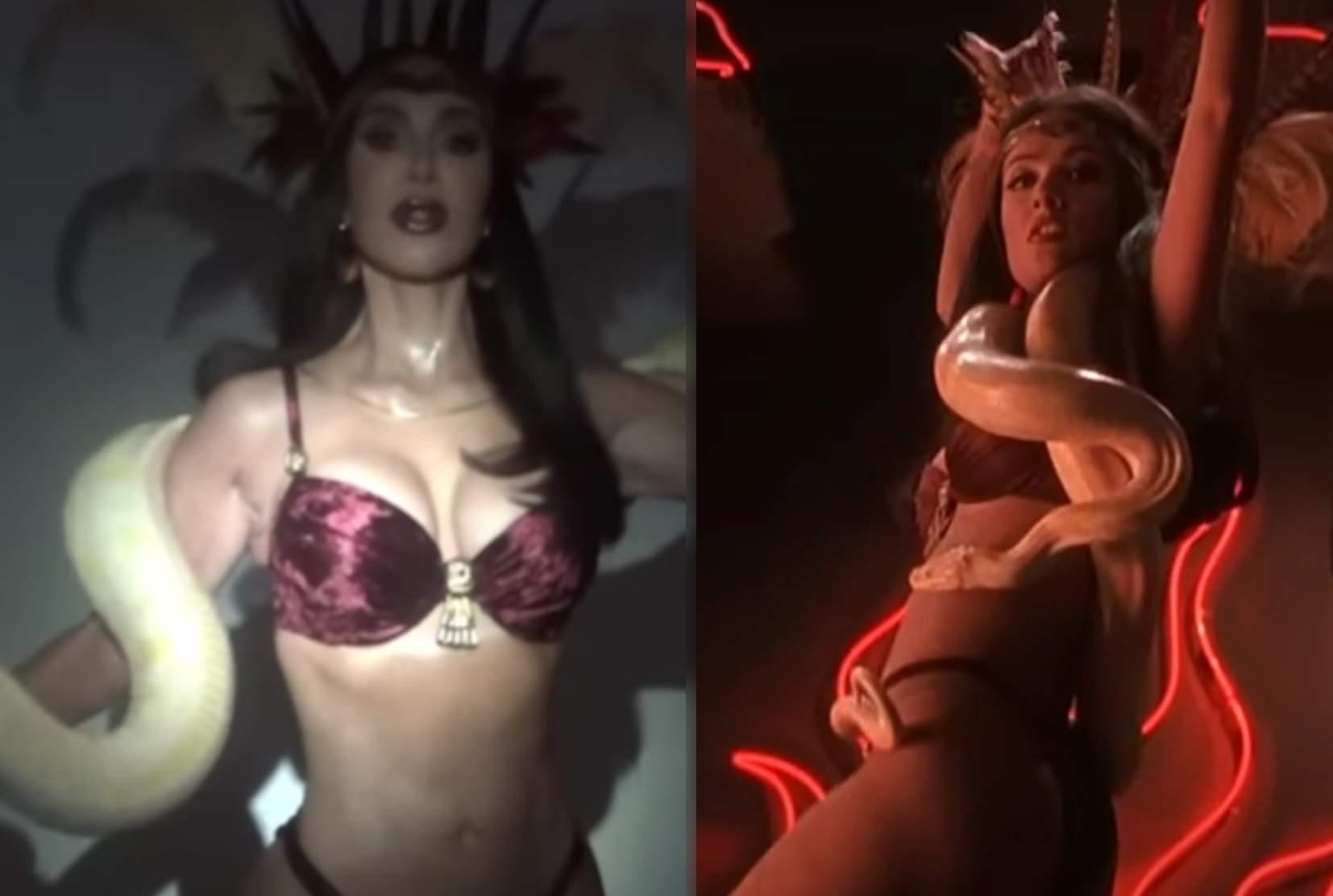 Η Kim Kardashian ντύθηκε Salma Hayek για το Halloween και αναβίωσε το εμβληματικό της στριπτίζ