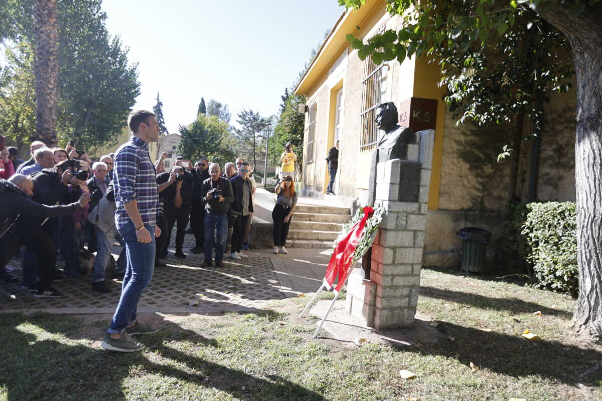 Στέφανος Κασσελάκης: «Η διεκδίκηση ψωμί, παιδεία, ελευθερία υπάρχει ακόμα αναπάντητη στην κοινωνία μας»