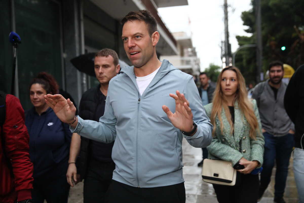 Περιοδεία του προέδρου του ΣΥΡΙΖΑ - ΠΣ Στέφανου Κασσελάκη σε δήμους της Δυτικής Αττικής.  Παρασκευή 10 Νοεμβρίου 2023 (ΓΙΑΝΝΗΣ ΠΑΝΑΓΟΠΟΥΛΟΣ