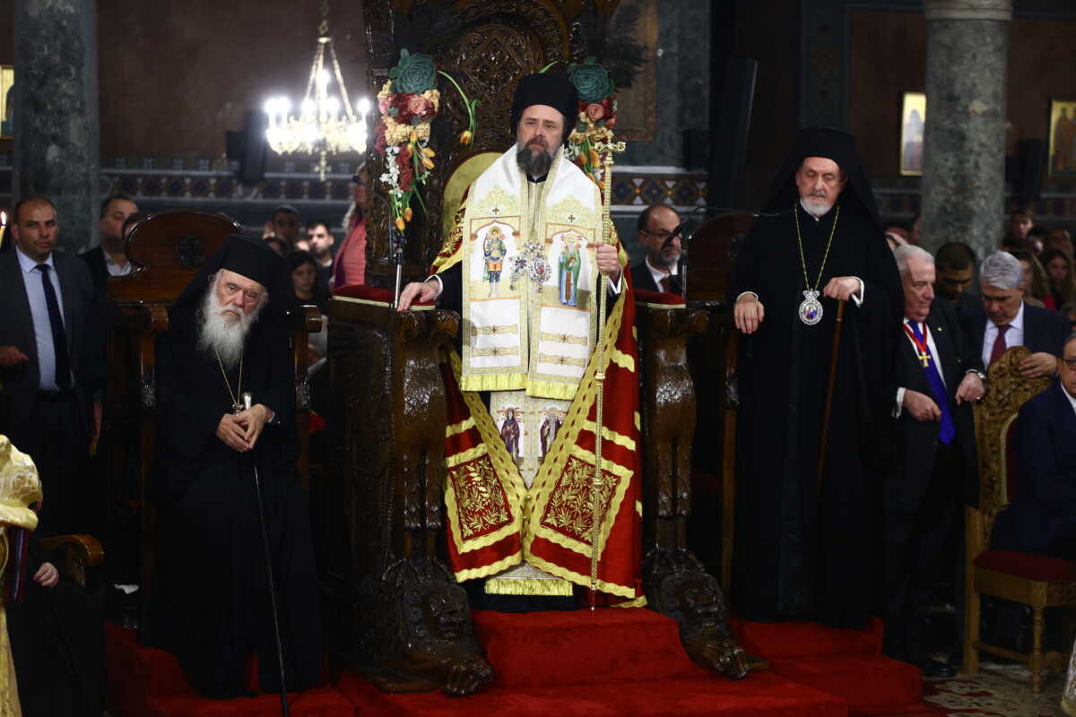 Ενθρόνιση του Παναγιωτάτου Μητροπολίτου Θεσσαλονίκης κ. Φιλοθέου . Σάββατο 25 Νοεμβρίου 2023 (ΡΑΦΑΗΛ ΓΕΩΡΓΙΑΔΗΣ