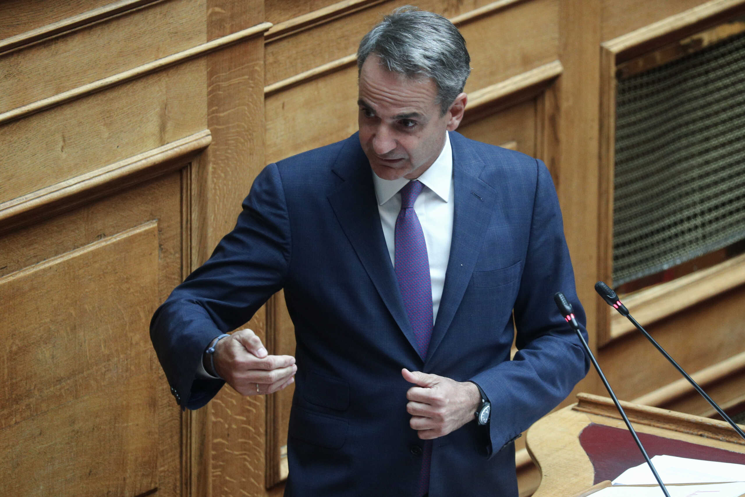 Βουλή.  Συζήτηση προ ημερησίας διάταξης σε επίπεδο αρχηγών κομμάτων για τις καταστροφικές πυρκαγιές που έπληξαν την χώρα, προκαλώντας τεράστια οικολογική ζημιά σε Έβρο και Πάρνηθα. Πέμπτη 31 Αυγούστου 2023  (ΔΗΜΗΤΡΟΠΟΥΛΟΣ ΣΩΤΗΡΗΣ