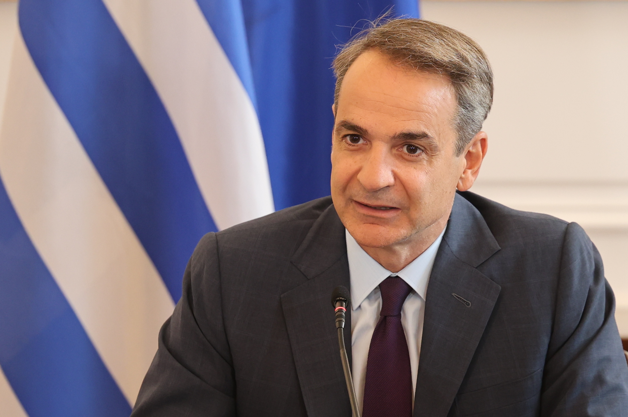 Συνεδρίαση  του Υπουργικού Συμβουλίου υπό τον Πρωθυπουργό Κυριάκο Μητσοτάκη στο Μέγαρο Μαξίμου. Παρασκευή 1 Σεπτεμβρίου 2023  (ΓΙΩΡΓΟΣ ΚΟΝΤΑΡΙΝΗΣ