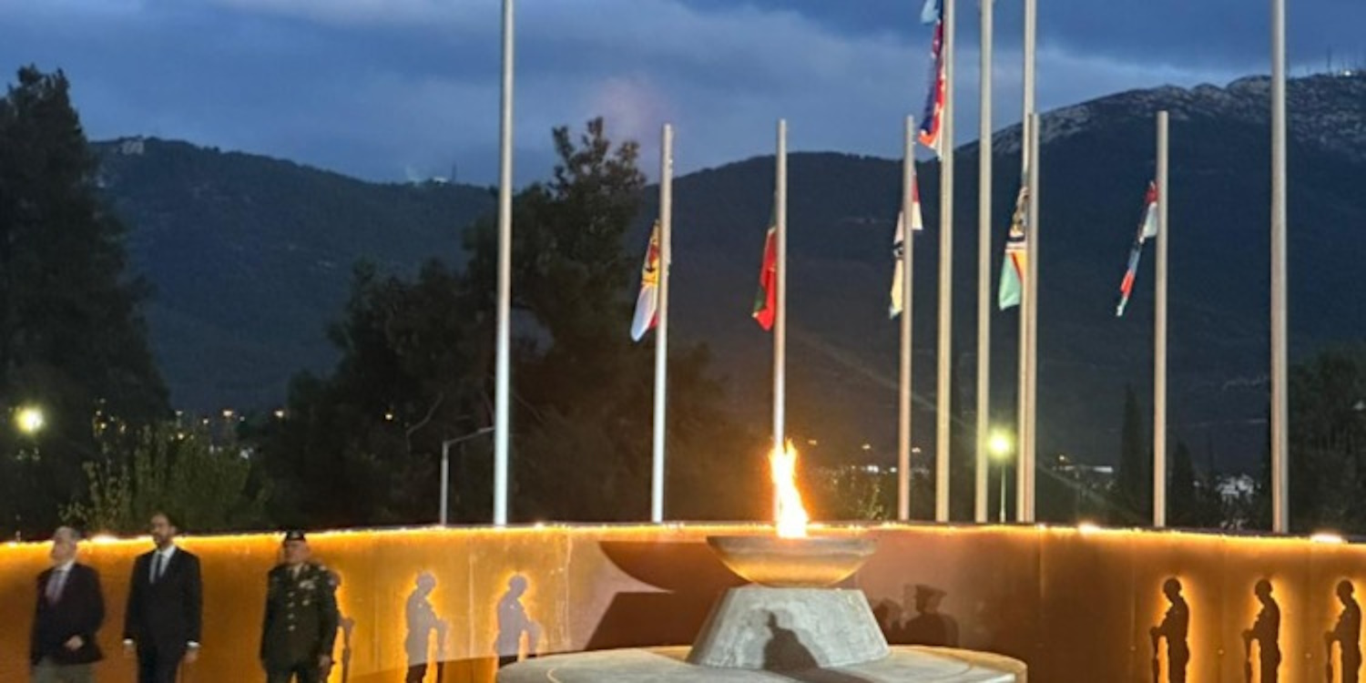 Εγκαινιάστηκε το Μνημείο των Αθανάτων του Έθνους στο στρατόπεδο «Παπάγου»