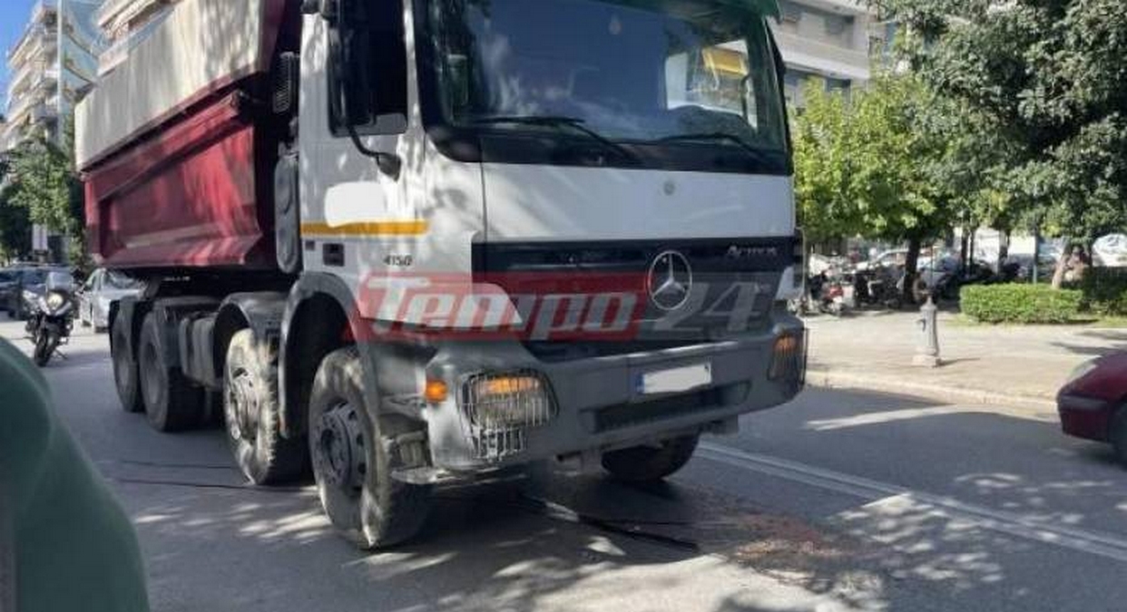 Πάτρα: Σοβαρός τραυματισμός πεζού – Παρασύρθηκε από φορτηγό ύψος της πλατείας Ομονοίας