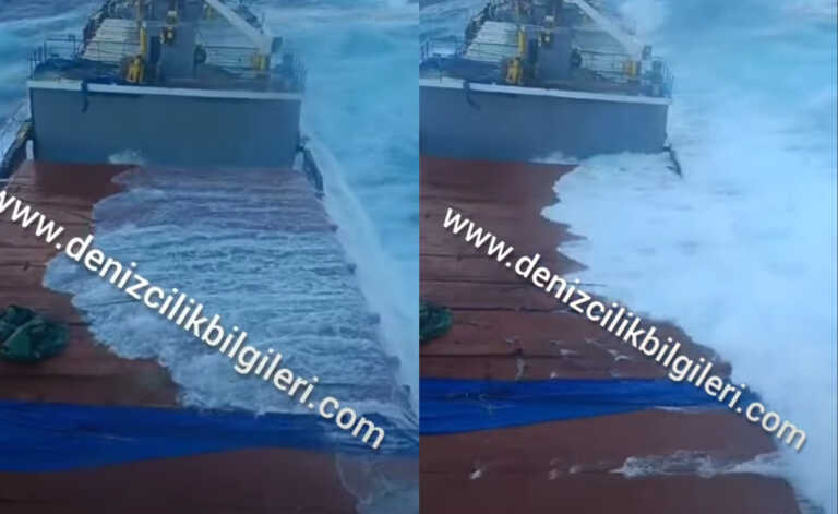 Βίντεο - ντοκουμέντο από τις τελευταίες στιγμές του πλοίου «Raptor» πριν βυθιστεί ανοιχτά της Λέσβου