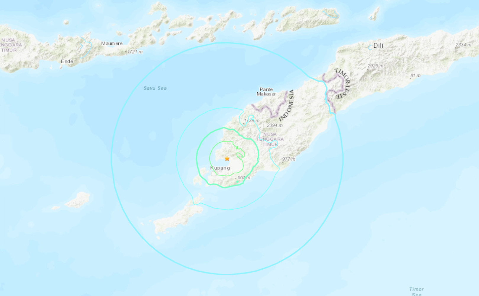 Ισχυρός σεισμός 6,6 Ρίχτερ στην Ινδονησία