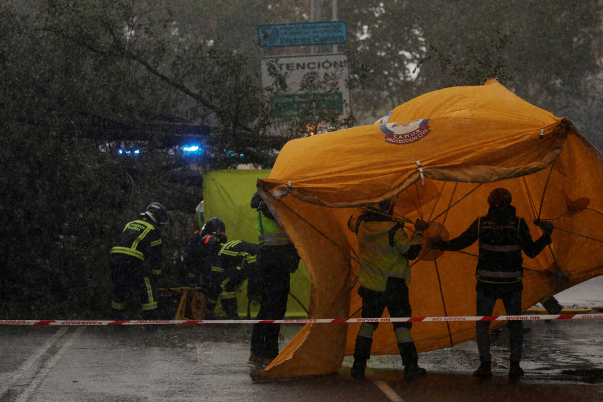 Καταιγίδα Κιαράν: Δύο νεκροί σε Ισπανία και Βέλγιο