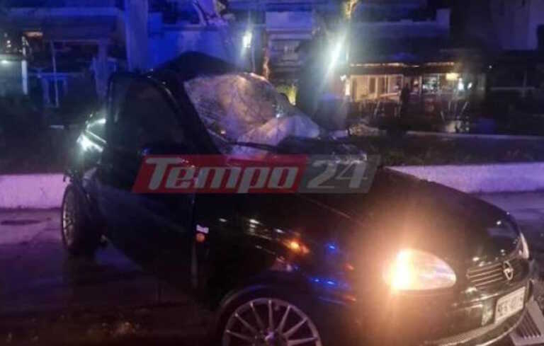 Νεκρός 26χρονος σε τροχαίο στην Πάτρα - Καρφώθηκε με το αυτοκίνητό του σε κολόνα