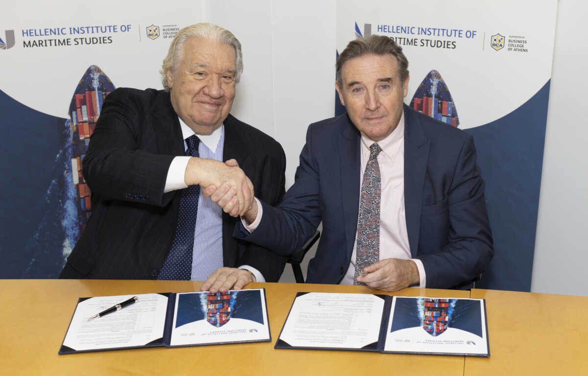 UWL and BCA launch the Hellenic Institute of Maritime Studies in Ealing today.