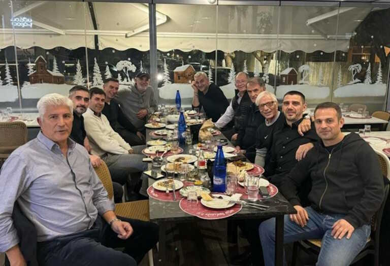 ΑΕΚ: Ντέμης, Μπάγεβιτς, Τσιάρτας, Μανωλάς, Λυμπερόπουλος και Κατσουράνης βρέθηκαν στο ίδιο τραπέζι
