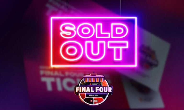 Euroleague: Εξαντλήθηκαν τα εισιτήρια του Final Four μέσα σε λίγες ώρες