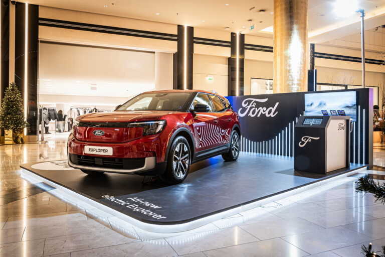 Δείτε πρώτοι από κοντά το νέο αμιγώς ηλεκτρικό Ford Explorer στο «Golden Hall»