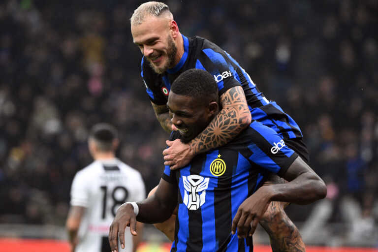 Ίντερ – Ουντινέζε 4-0: Επανήλθαν εύκολα στην κορυφή της Serie A οι «νερατζούρι»