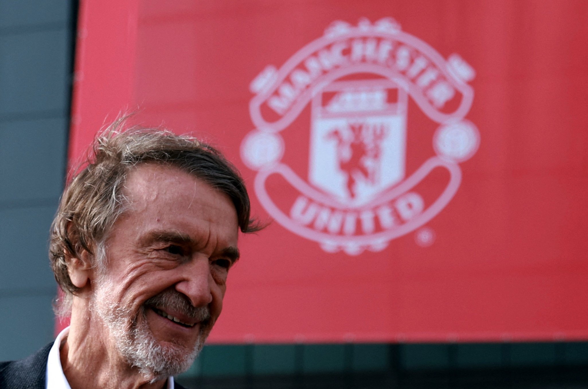 FILE PHOTO: Ineos chairman Jim Ratcliffe is pictured at Old Trafford in Manchester, Britain, March 17, 2023 REUTERS