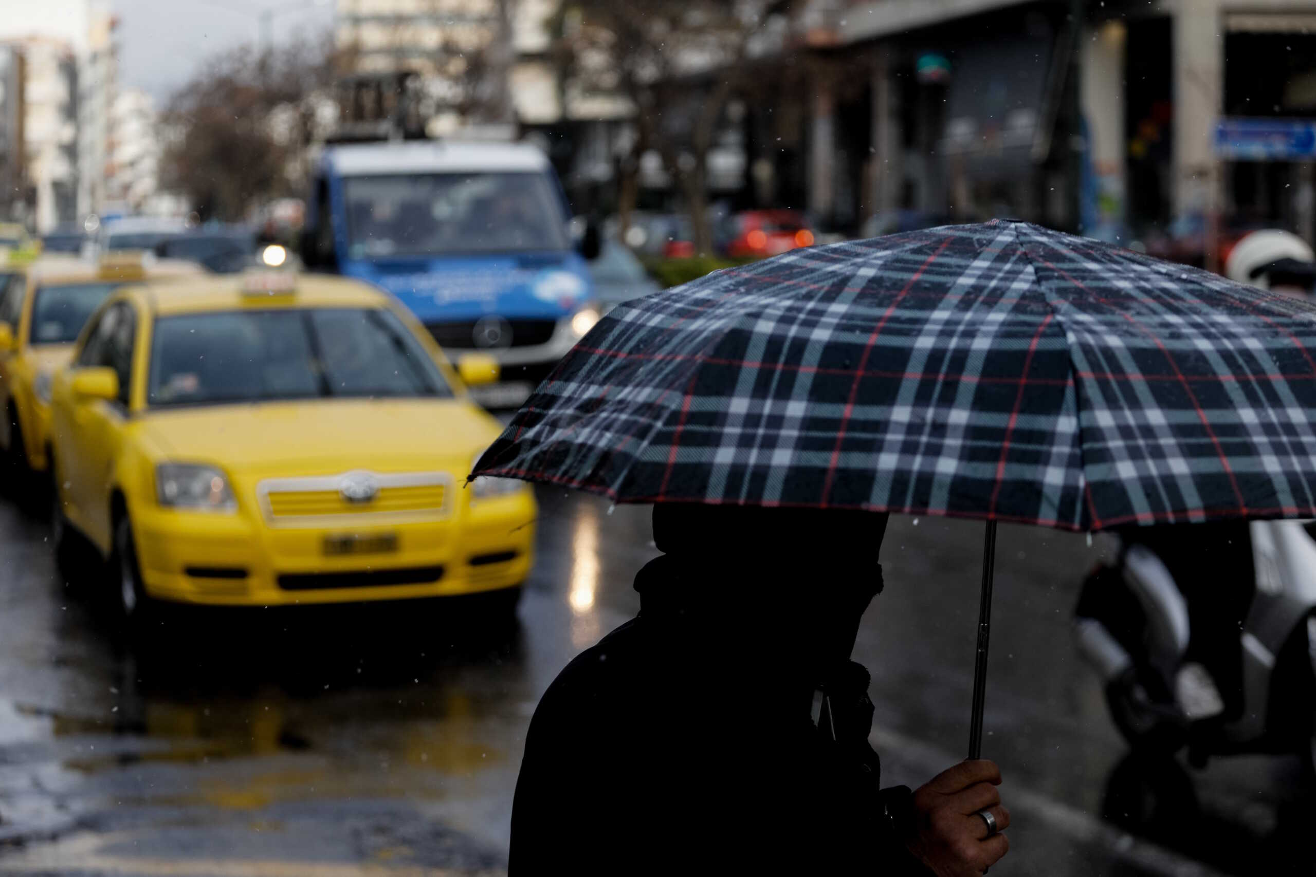 Ελαφριά χιονόπτωση στον Νέο Κόσμο. Πέμπτη 10 Μαρτίου 2022  (ΓΙΩΡΓΟΣ ΚΟΝΤΑΡΙΝΗΣ