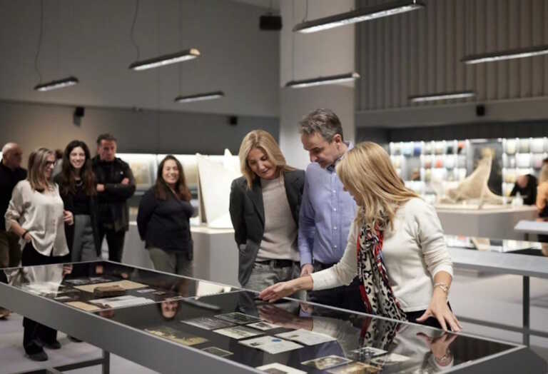 Η Μαρέβα και ο Κυριάκος Μητσοτάκης στο Μουσείο Σύγχρονης Τέχνης  – Η ανάρτηση της συζύγου του πρωθυπουργού