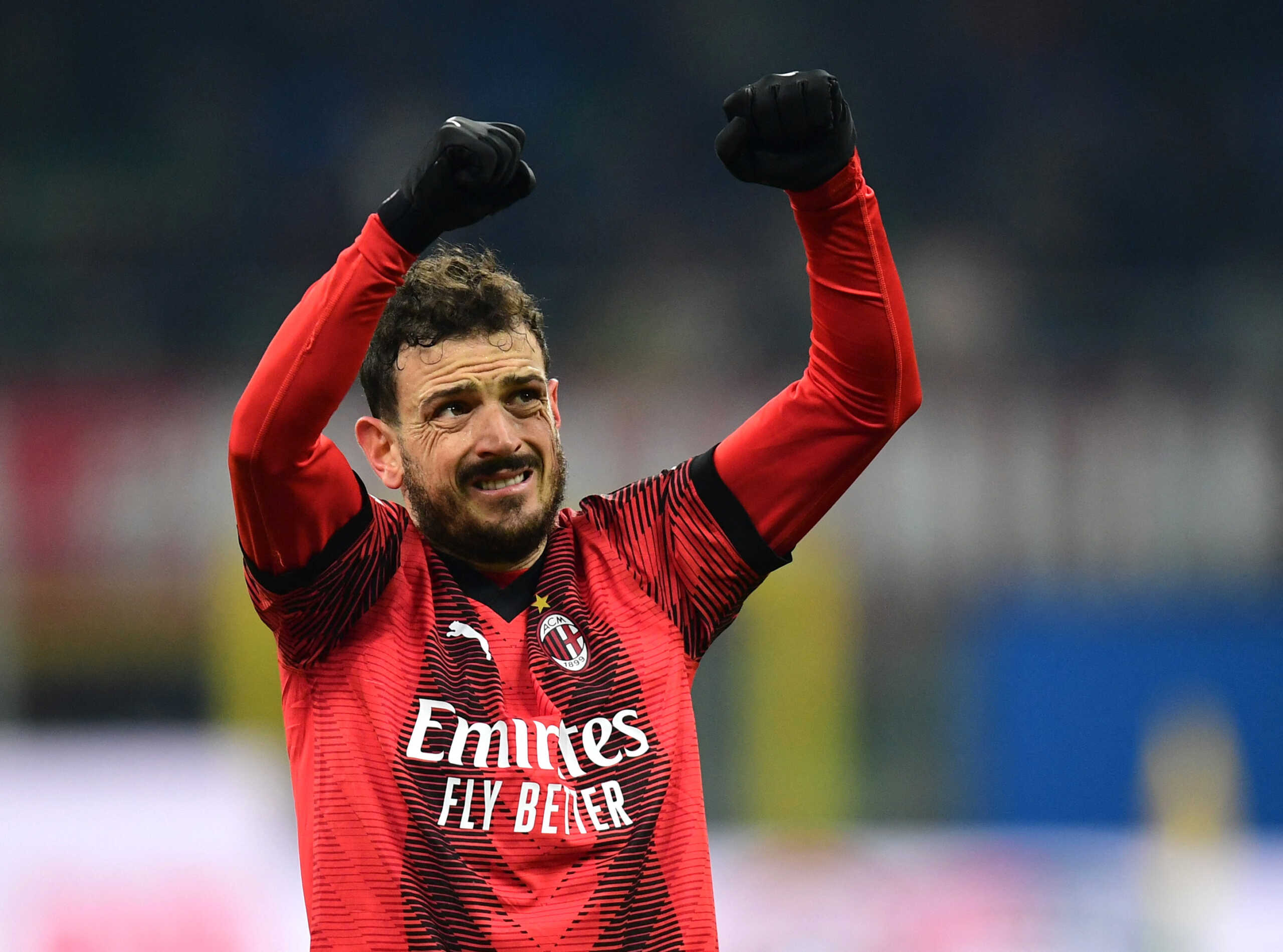 Soccer Football - Serie A - AC Milan v Sassuolo - San Siro, Milan, Italy - December 30, 2023 AC Milan's Alessandro Florenzi celebrates after the match REUTERS