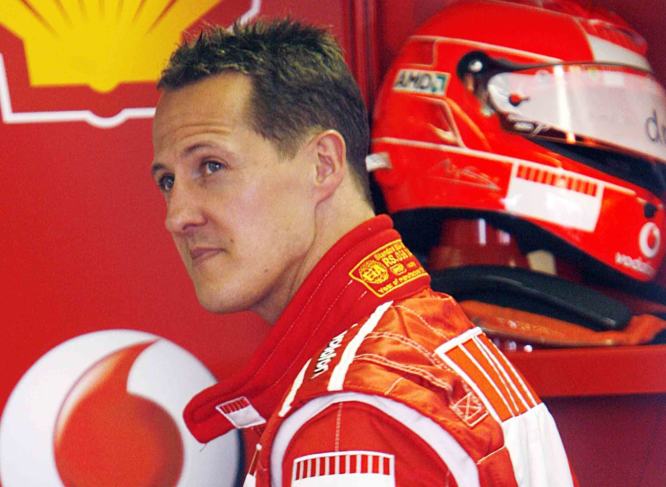 Ferrari driver, Michael Schumacher of Germany prepares for the morning practice session of the Formula 1 Grand Prix of Canada, 24 June, 2006 in Montreal, Quebec, Canada. AFP PHOTO