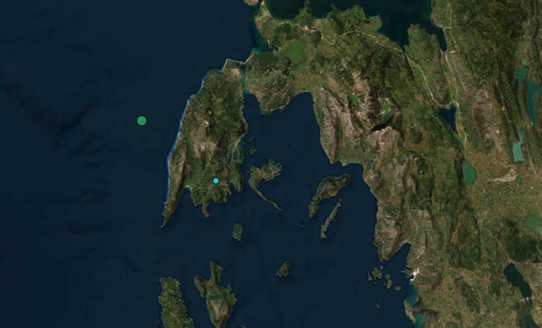 Σεισμός 3,4 Ρίχτερ στη Λευκάδα – Ταρακουνήθηκε ο Άγιος Νικήτας