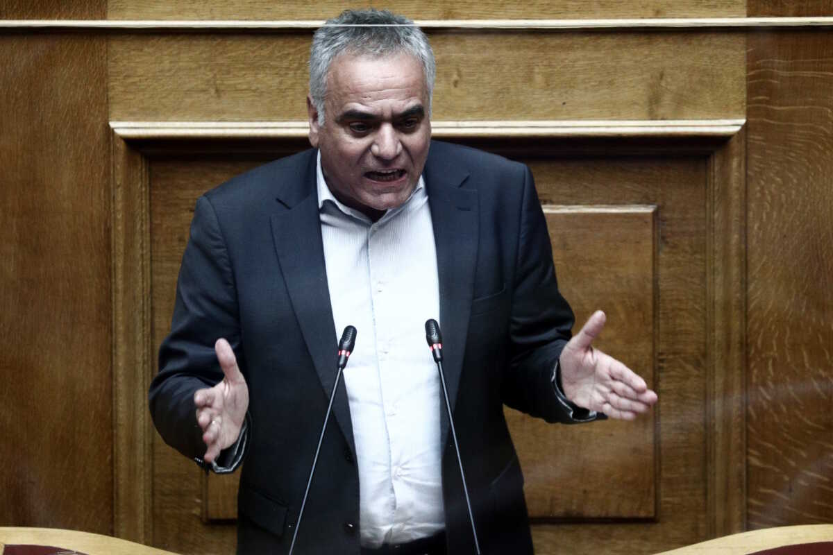 Δεύτερη ημέρα της συζήτησης στην Ολομέλεια της Βουλής επί της πρότασης δυσπιστίας κατά της κυβέρνησης Μητσοτάκη, που κατέθεσε ο ΣΥΡΙΖΑ, Πέμπτη 26 Ιανουαρίου 2023. 
(ΔΗΜΗΤΡΟΠΟΥΛΟΣ ΣΩΤΗΡΗΣ