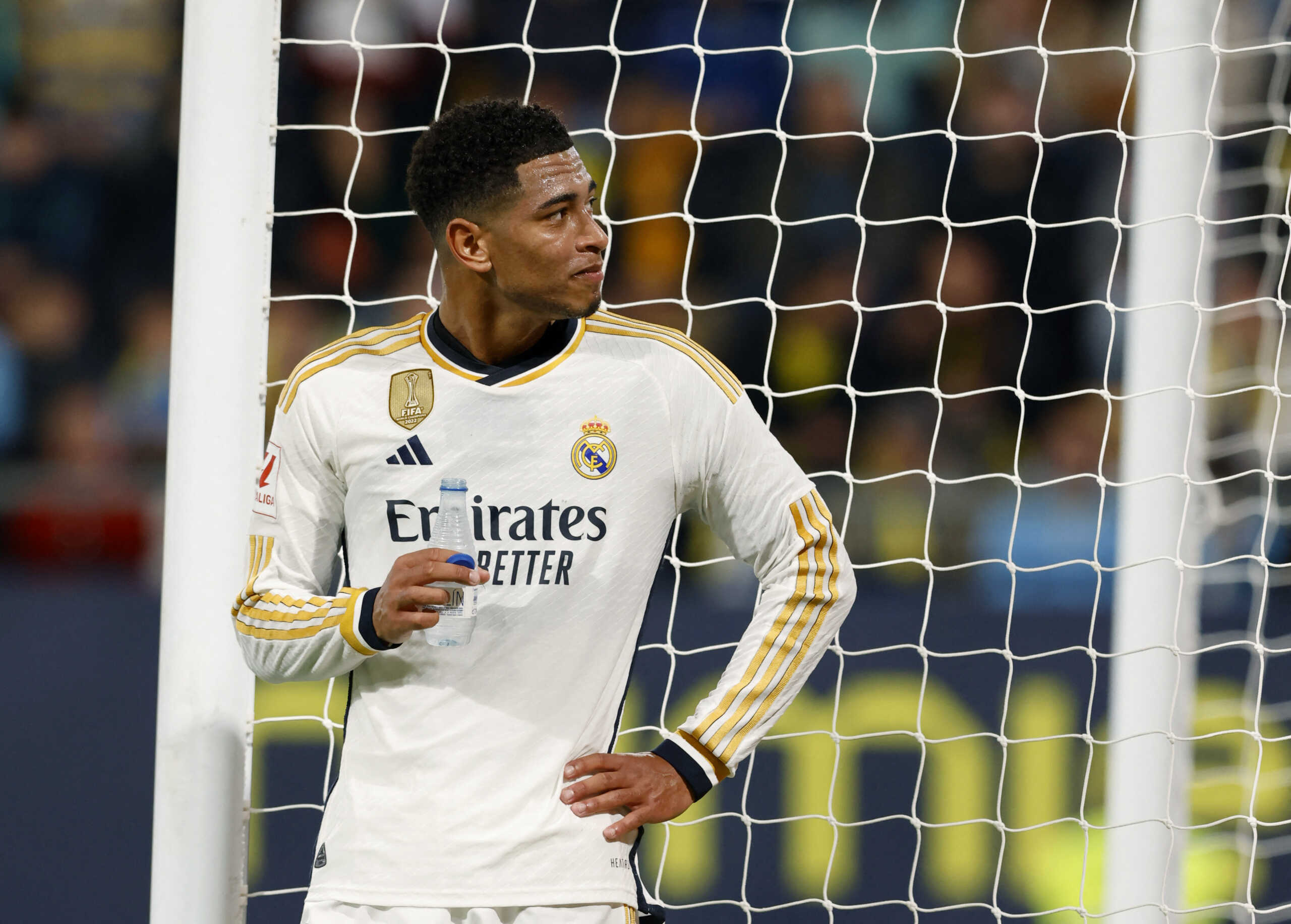 Soccer Football - LaLiga - Cadiz v Real Madrid - Estadio Nuevo Mirandilla, Cadiz, Spain - November 26, 2023 Real Madrid's Jude Bellingham REUTERS