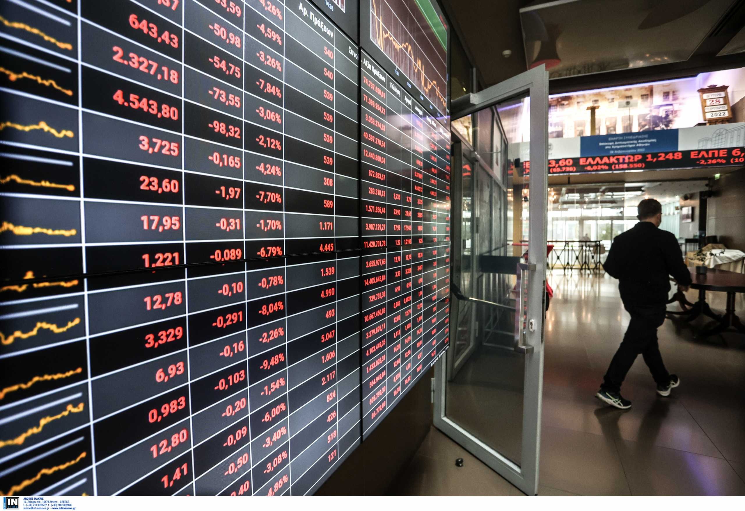 Χρηματιστήριο Αθηνών: Μικρές απώλειες – Έχασε τις 1.300 μονάδες – Επιφυλακτικότητα και στην Ευρώπη
