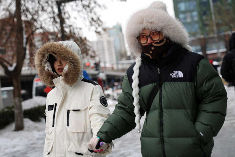 Η Κίνα περιμένει θερμοκρασίες ρεκόρ λόγω του ψύχους που πλήττει τη χώρα τις τελευταίες ημέρες