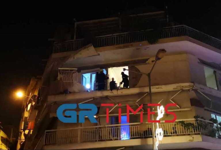 Έκρηξη σε διαμέρισμα στη Θεσσαλονίκη με έναν τραυματία - Προσπάθησε να «ανάψει» φιάλη υγραερίου