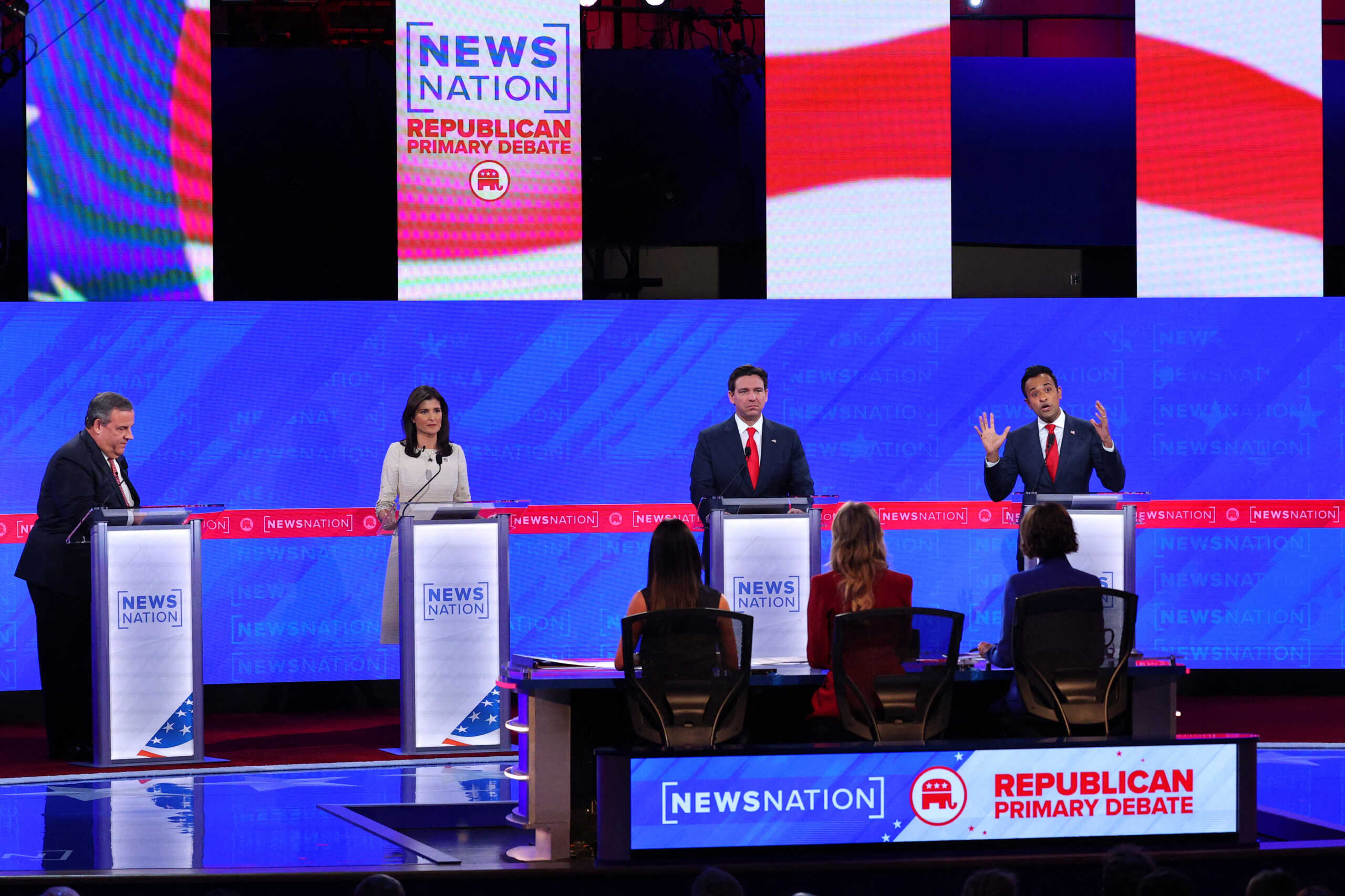 ΗΠΑ: Χαμός στο 4ο debate των Ρεπουμπλικανών υποψηφίων για την προεδρία – Ξανά απών ο Ντόναλντ Τραμπ