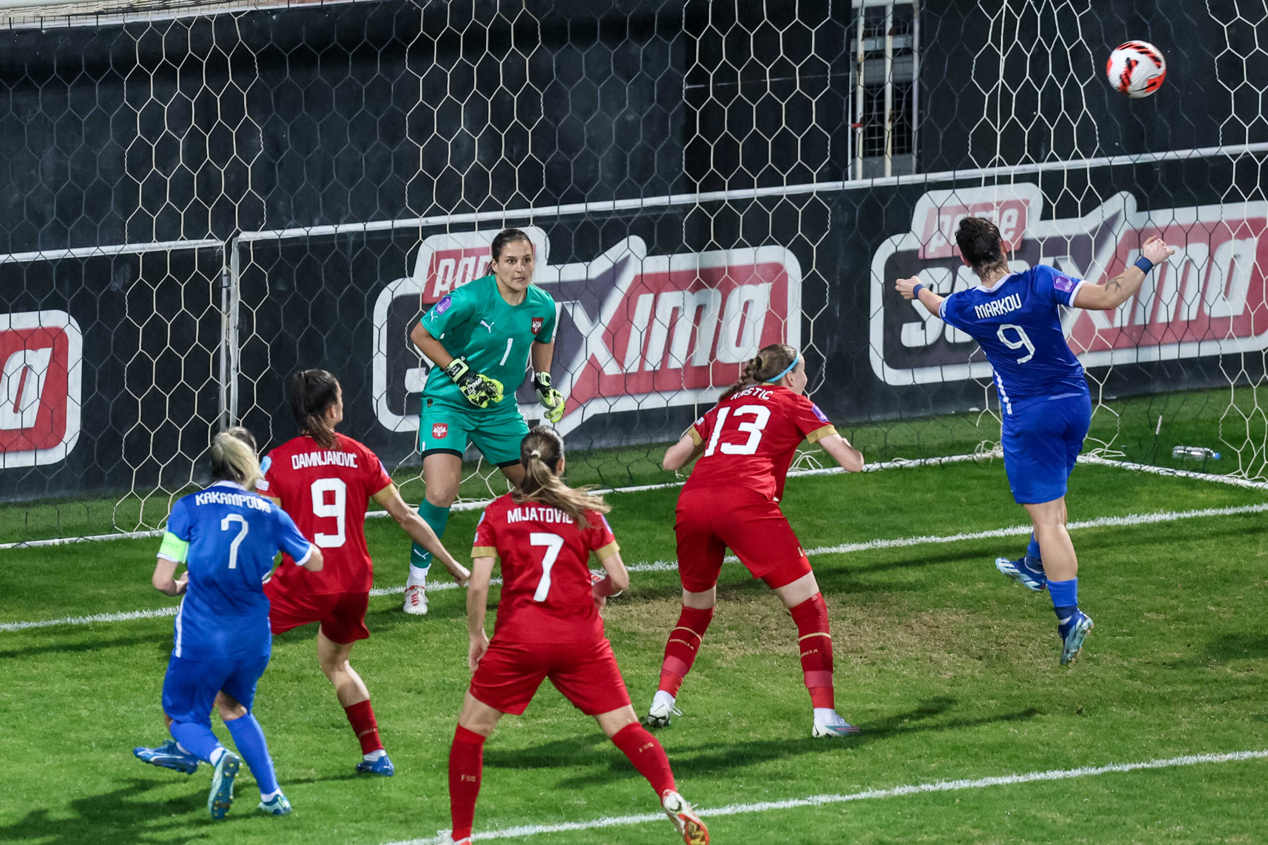 Ελλάδα – Σερβία 0-2: Ήττα για την Εθνική ποδοσφαίρου γυναικών