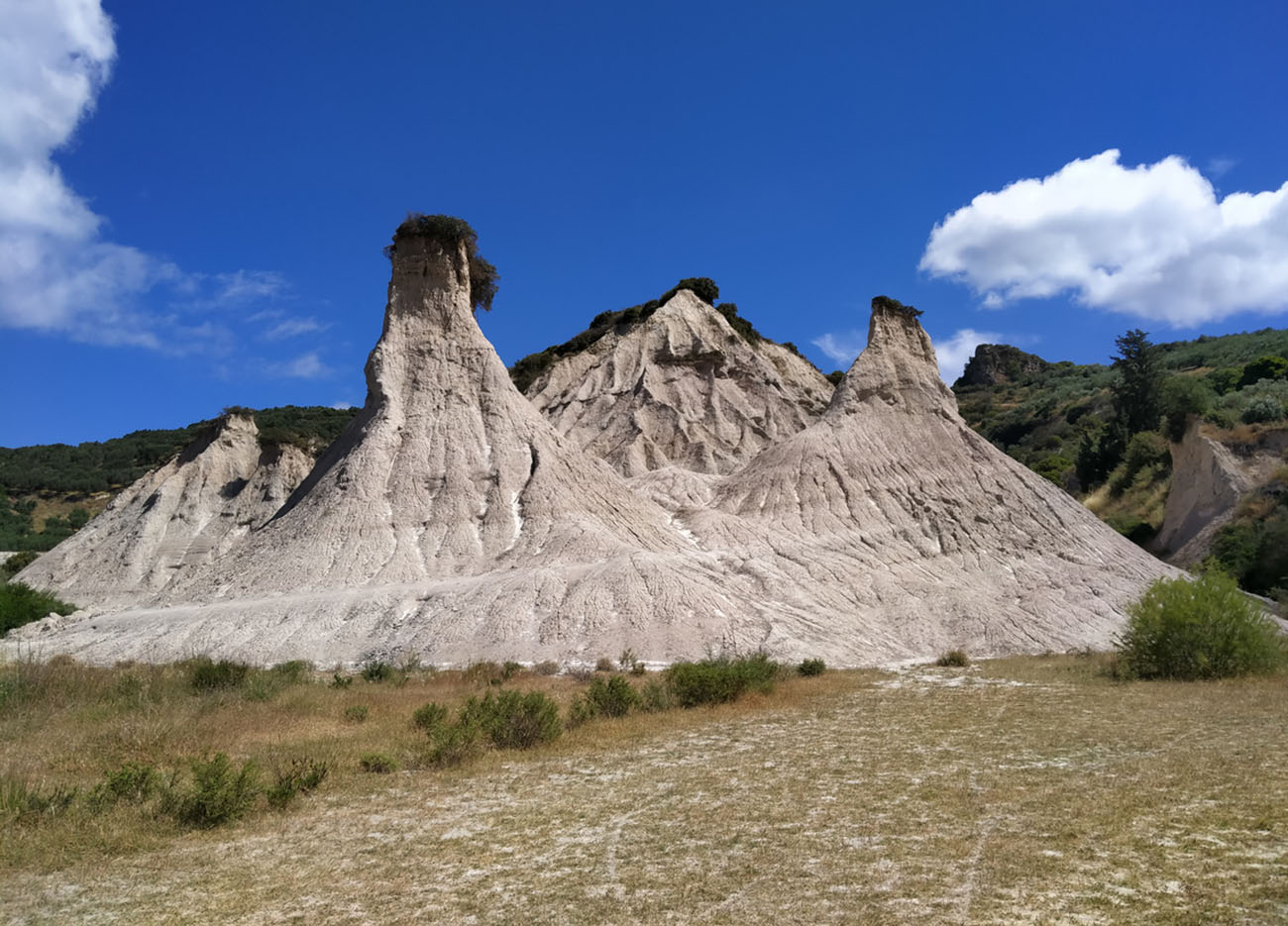 very unique mountain formation on the island of Crete