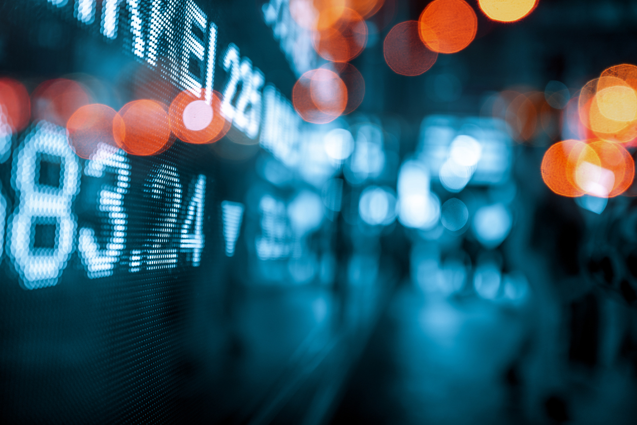 Hong Kong display stock market exchange and charts information via led computer monitor