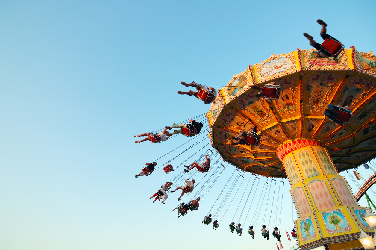 a carousel in action